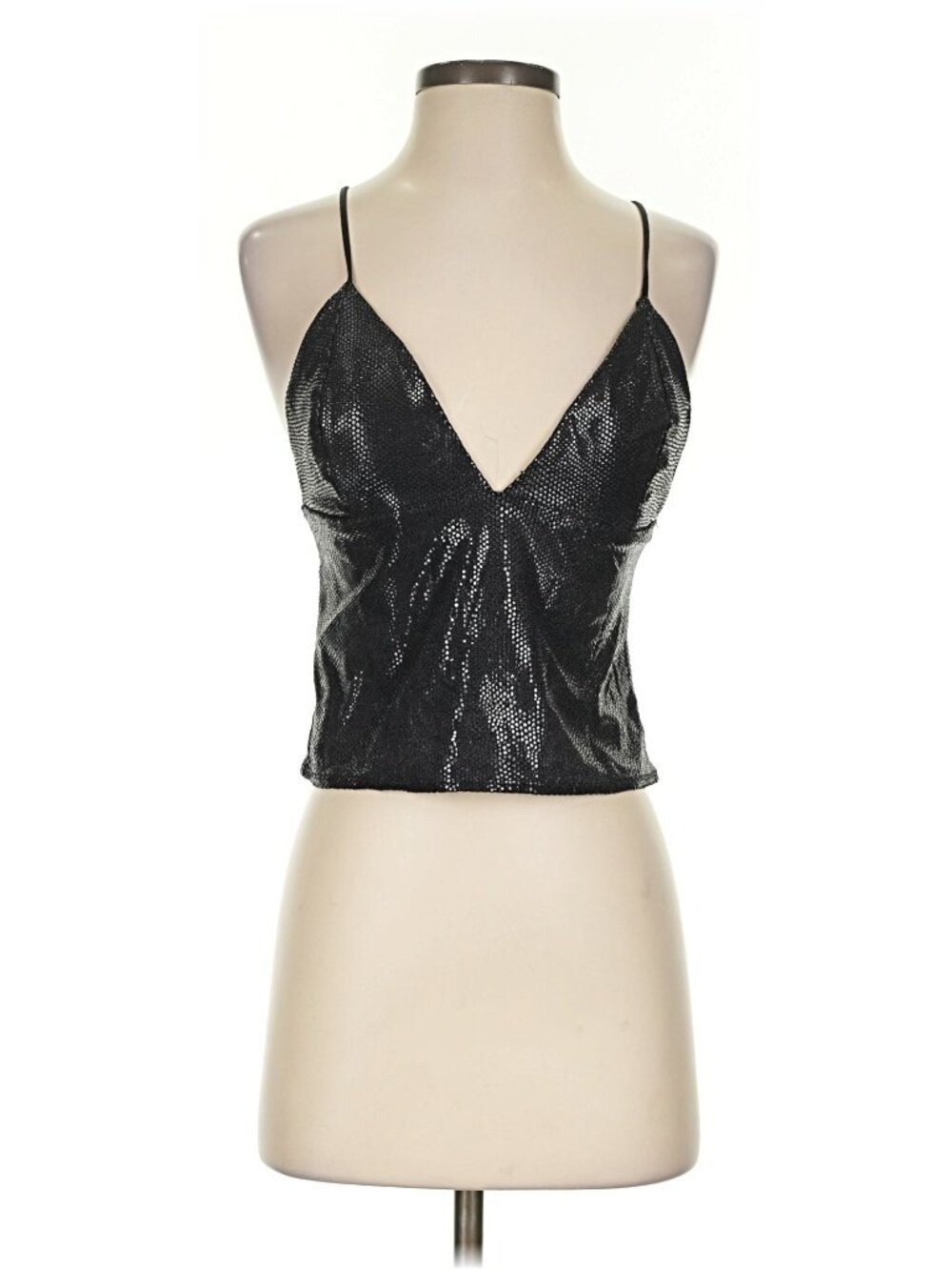 Vintage Snake Cami V Neck TOp
